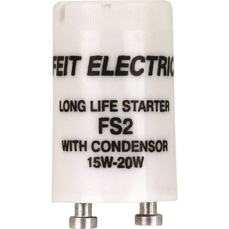 FEIT ELECTRIC Starter Fluor W/Cndsr 15W-20W FS2/10